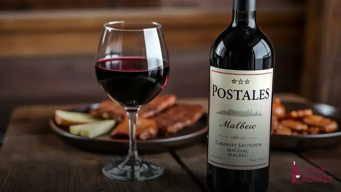 O que faz o Postales Cabernet Sauvignon Malbec ser especial?