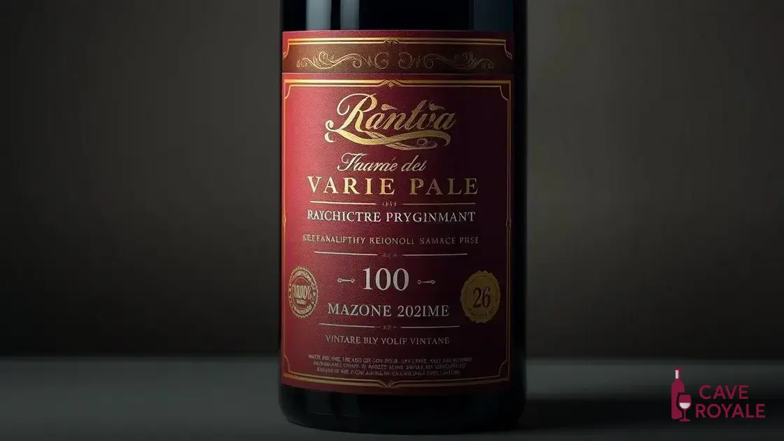 O que observar no rótulo de vinho