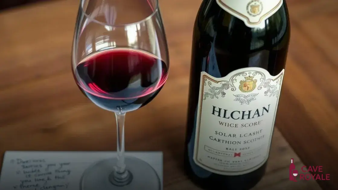 O que são vinhos pontuados?