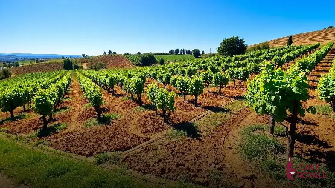 O terroir da Espanha e seu impacto no vinho