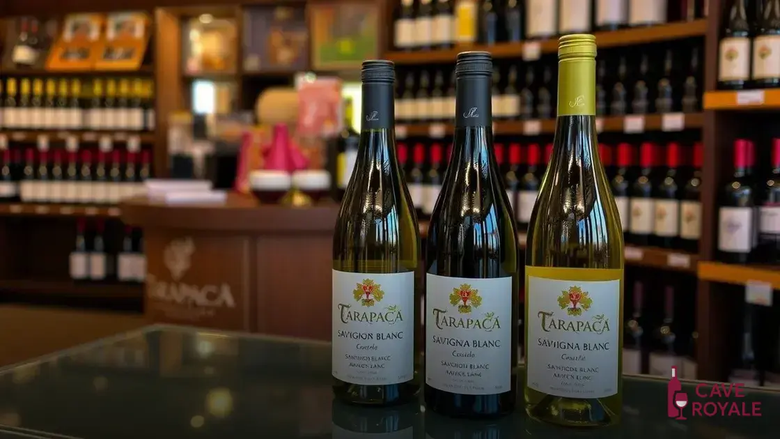 Onde comprar Tarapacá Cosecha Sauvignon Blanc