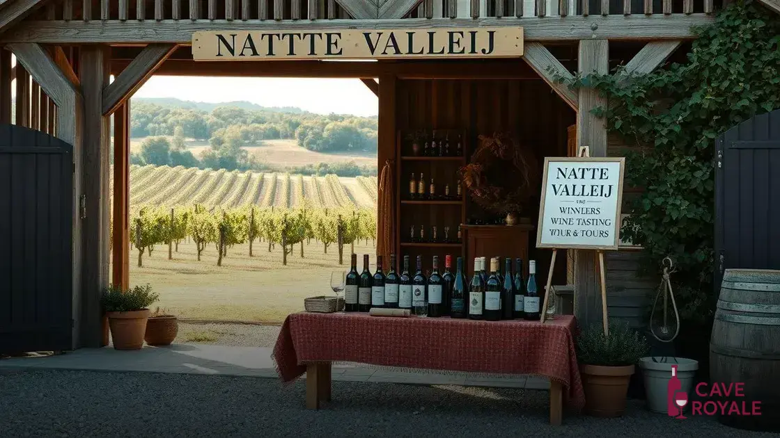 Onde encontrar vinhos Natte Valleij