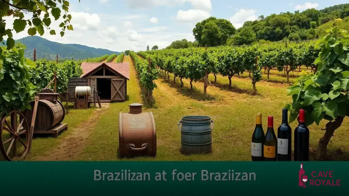 origem e evolução dos vinhos brasileiros