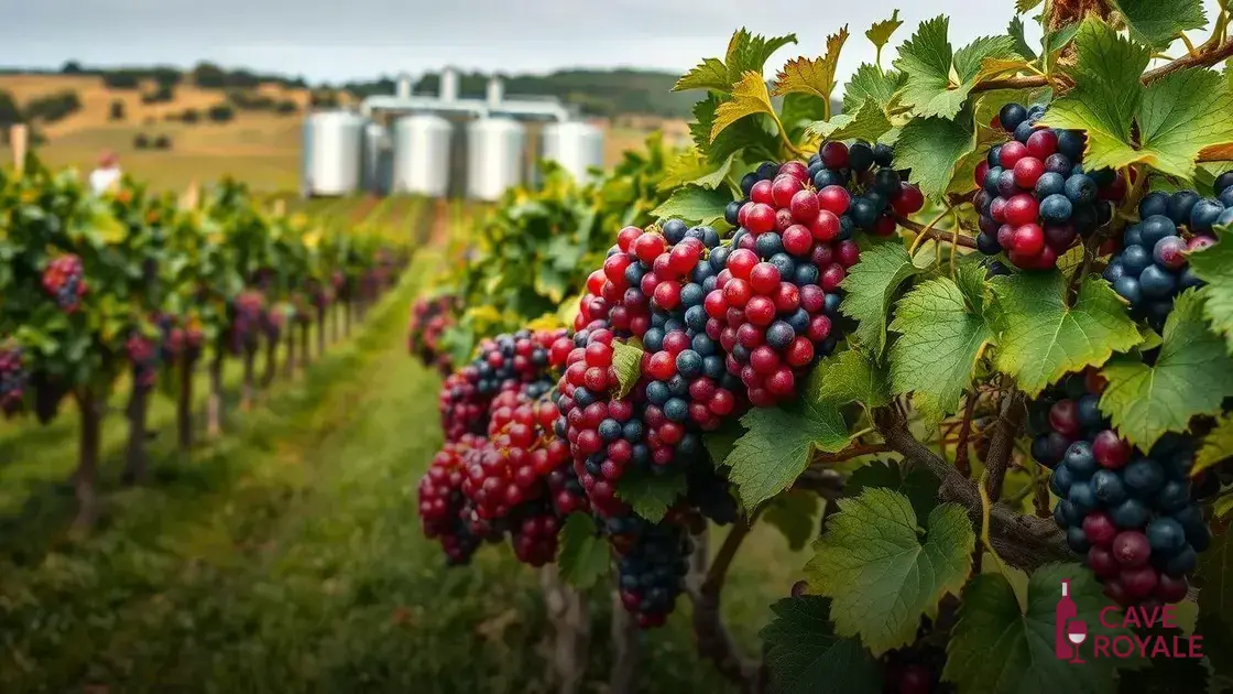 Origem e produção do vinho tinto da Adega Da Vila