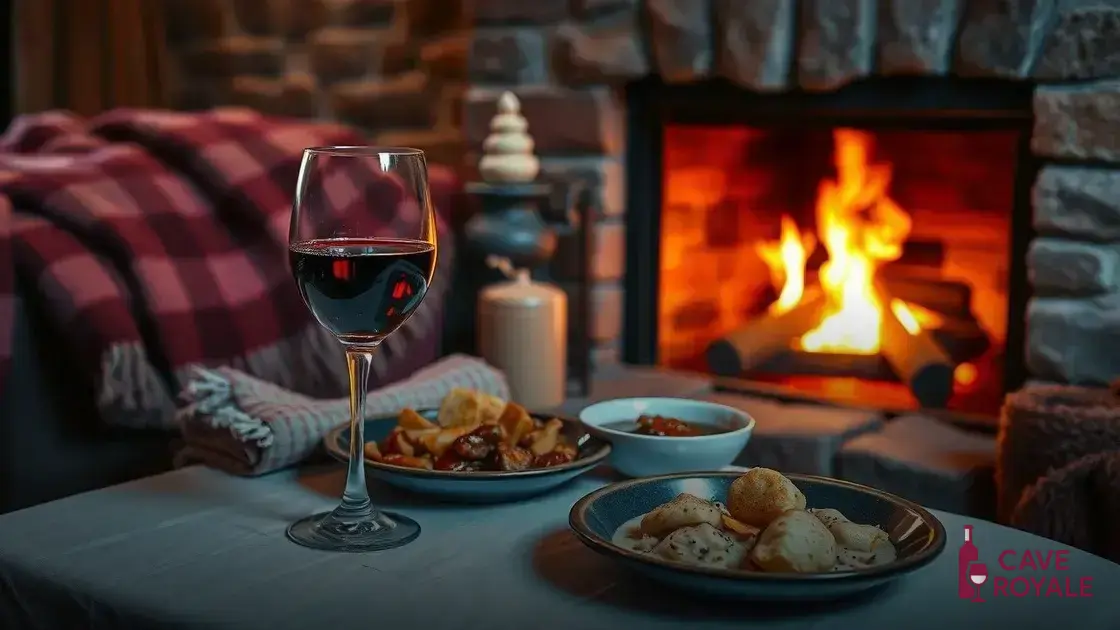 Os benefícios de degustar vinho no frio