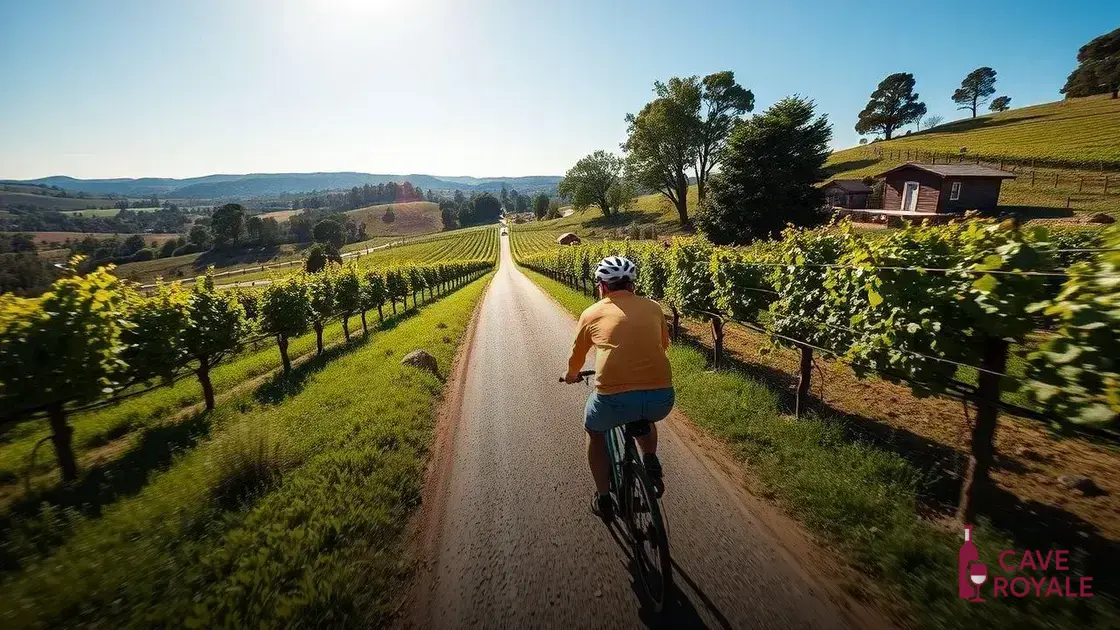 Os benefícios do cicloturismo em vinícolas