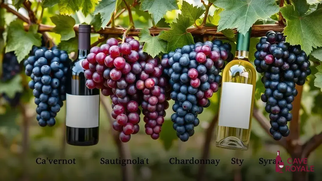 Os diferentes tipos de uvas e suas características