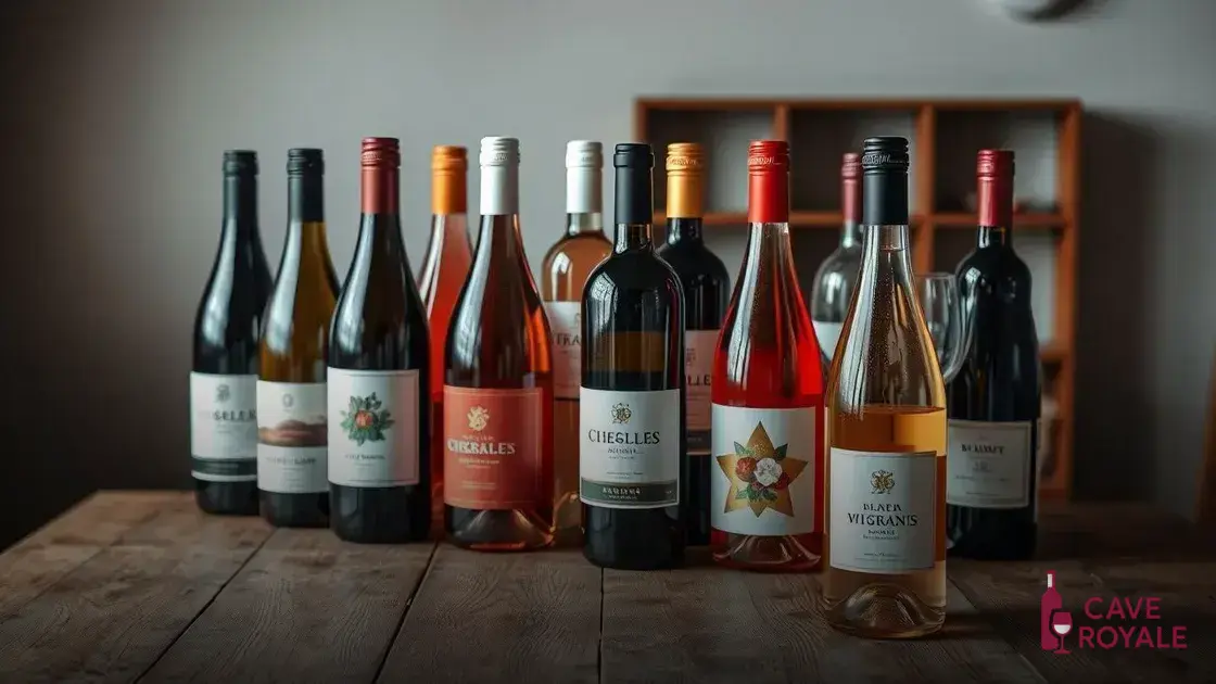 Os diferentes tipos de vinhos e seu envelhecimento