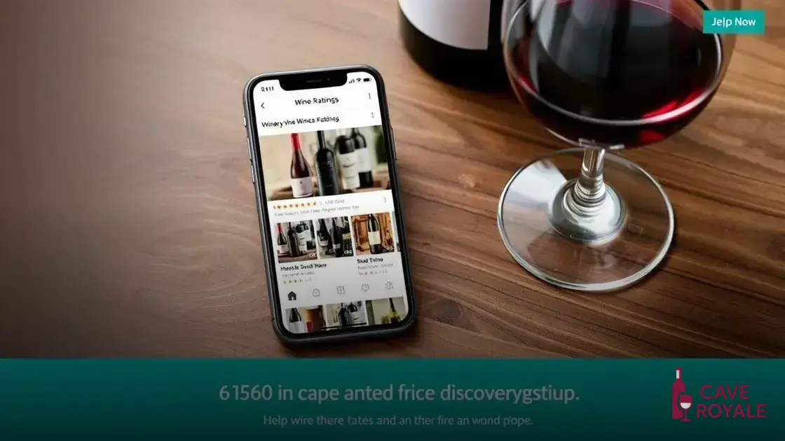 Os melhores aplicativos para descobrir vinhos