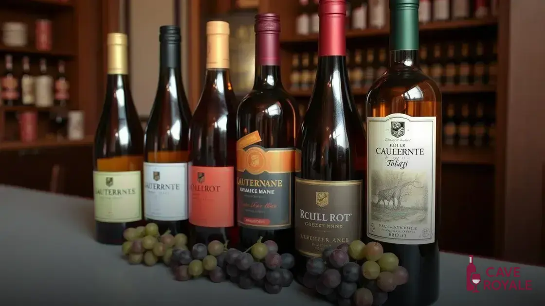 Os melhores vinhos afetados pelo Botrytis
