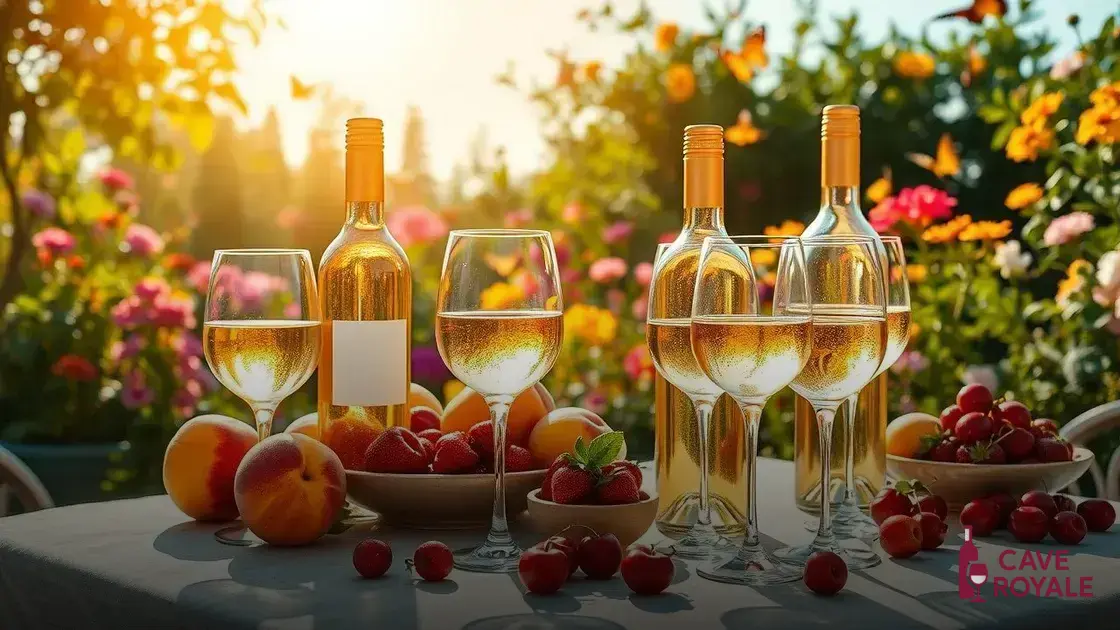 Os melhores vinhos brancos para o verão