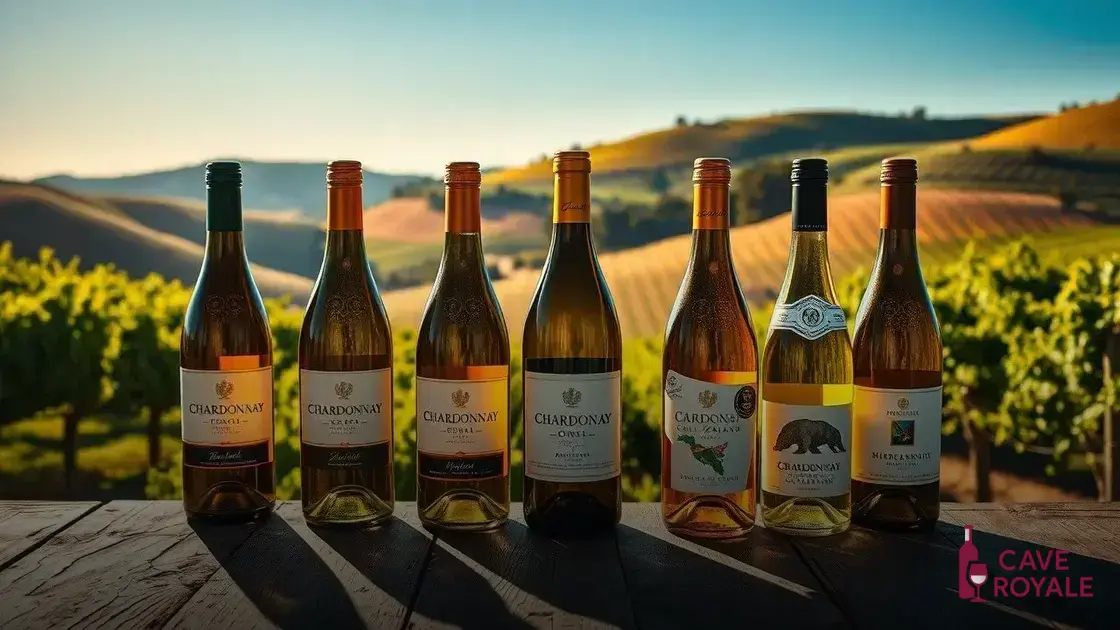 Os melhores vinhos chardonnay do mundo