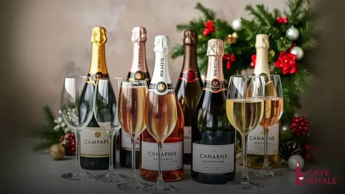 Os melhores vinhos espumantes para as festividades
