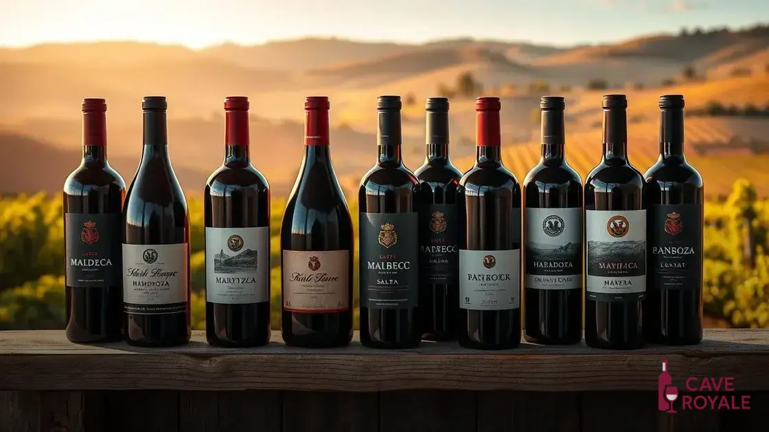 Os melhores vinhos Malbec para a sua coleção