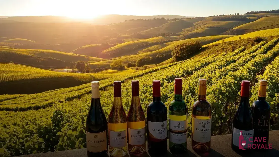 Os principais produtores do vinho verde