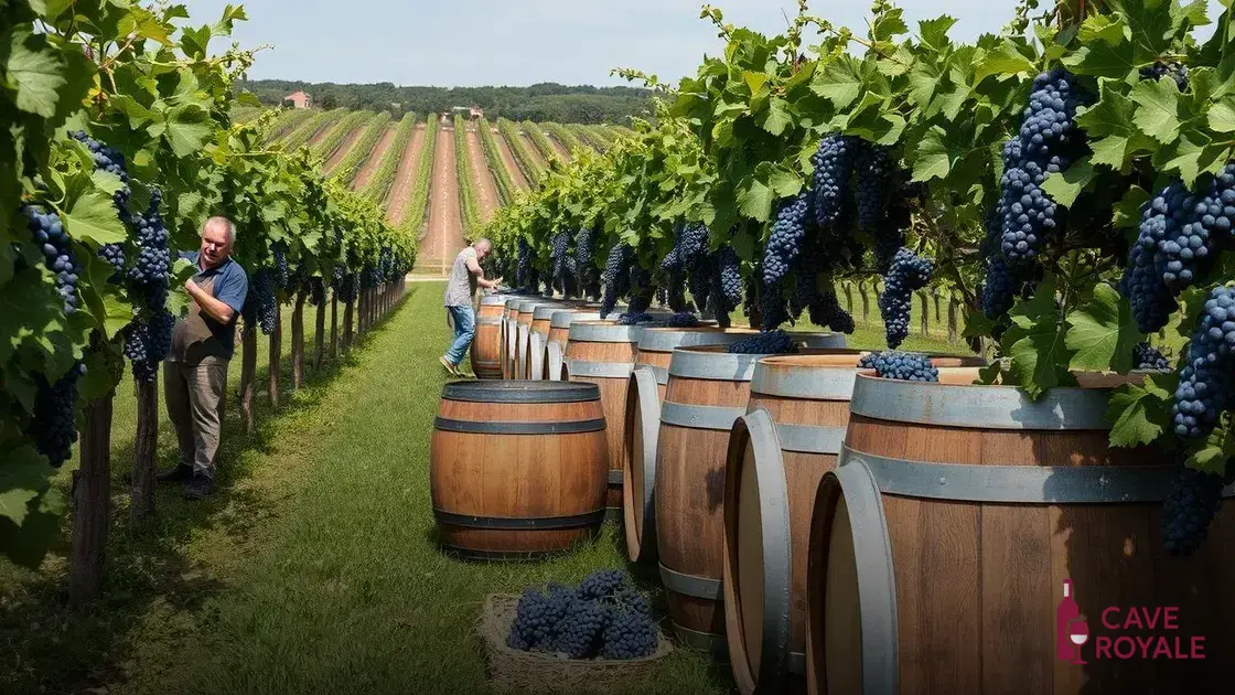Os segredos da produção deste vinho