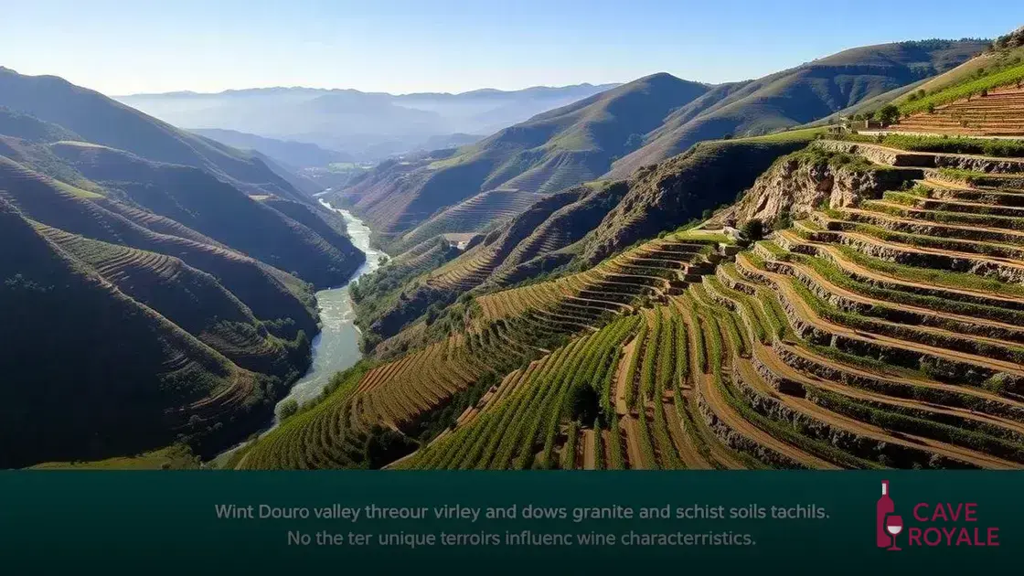 Os terroirs do Douro e seu impacto no vinho
