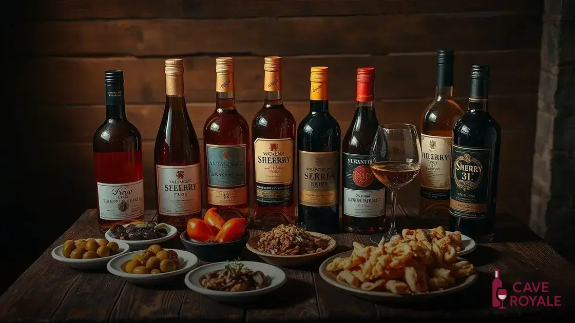 Os tipos de vinho Jerez