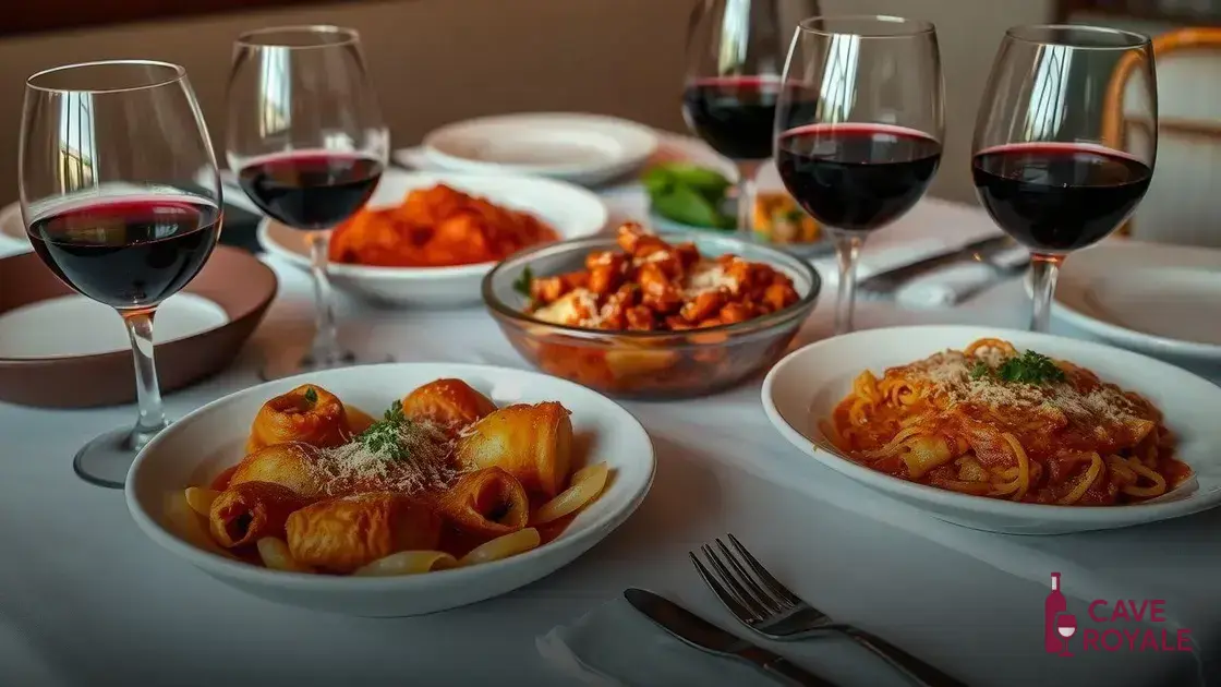 Para massas recheadas, escolha vinhos encorpados