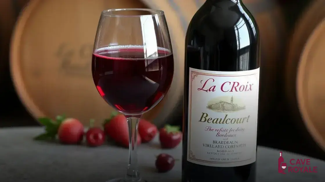 Perfil de sabor e aromas do vinho