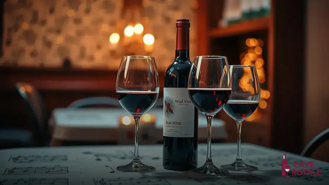 Playlist perfeita para vinho tinto