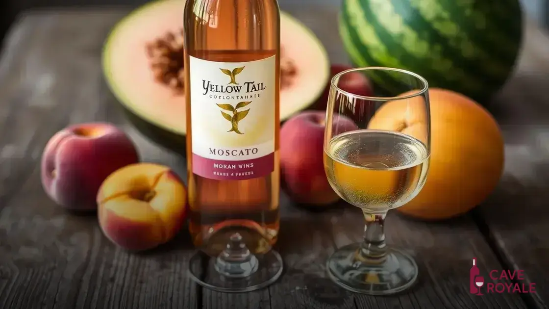 Por que escolher Yellow Tail Moscato?