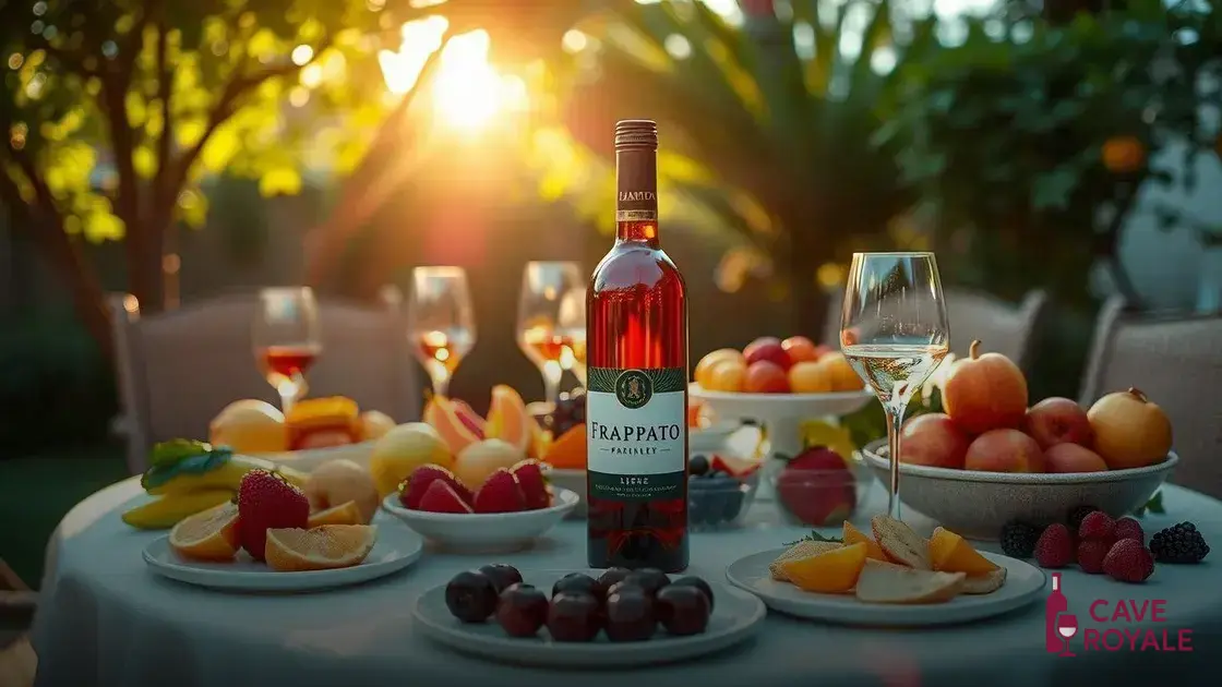 Por que o Frappato é a escolha perfeita para suas noites de verão?