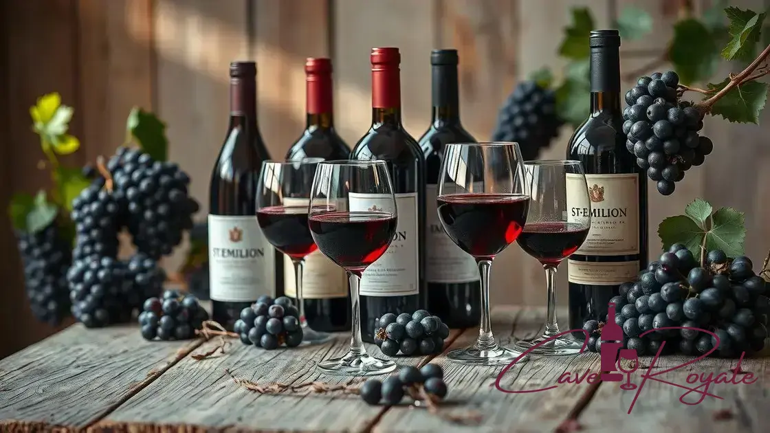 Principais características dos vinhos de St-Emilion