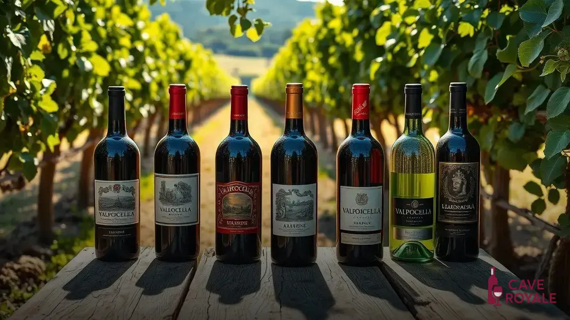 Principais tipos de Valpolicella