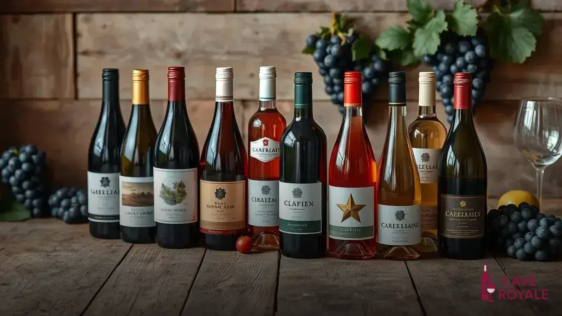 Principais tipos de vinho