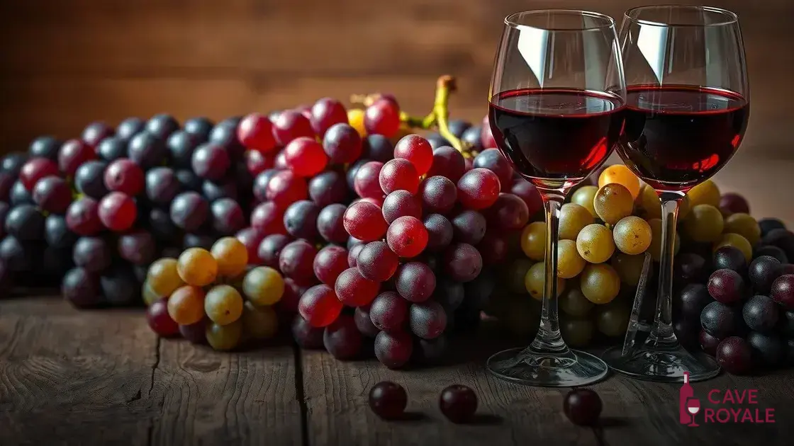 Principais uvas que compõem o blend