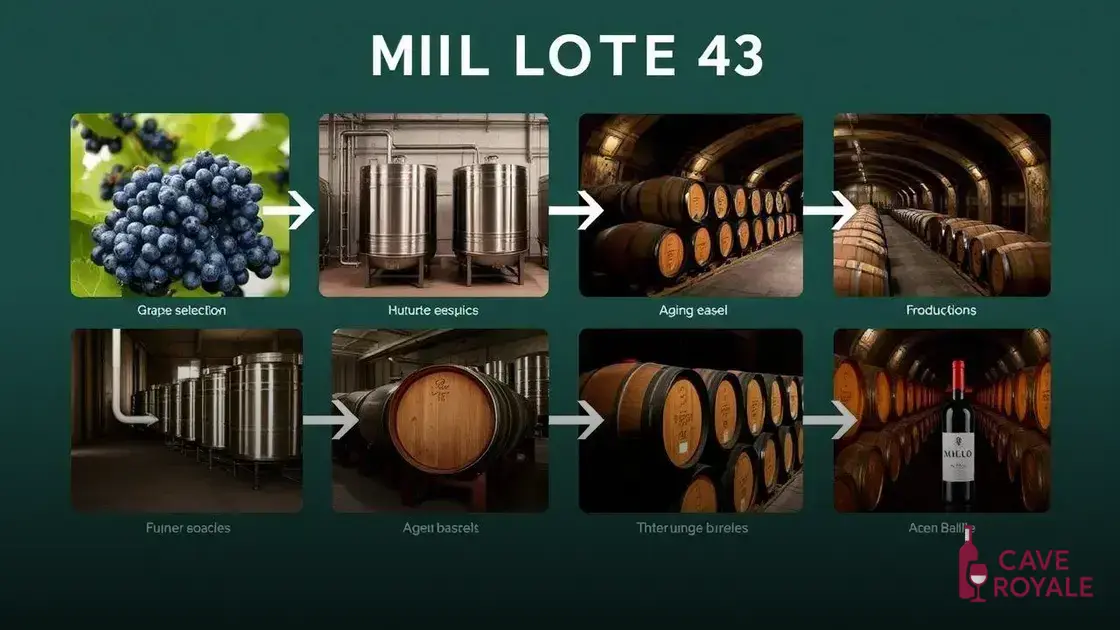 Processo de Produção do Lote 43
