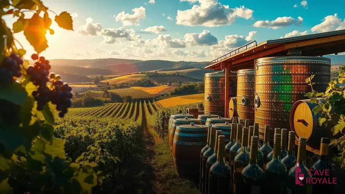 Processo de produção do vinho