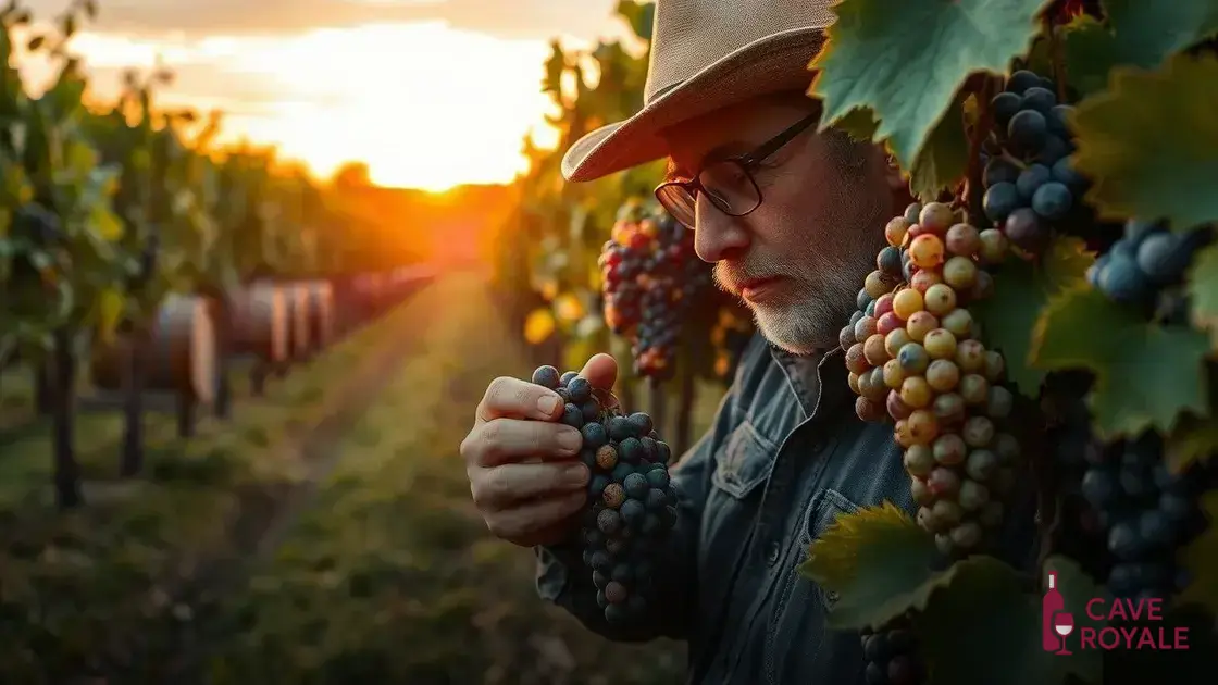 Processo de produção do vinho Botrytis