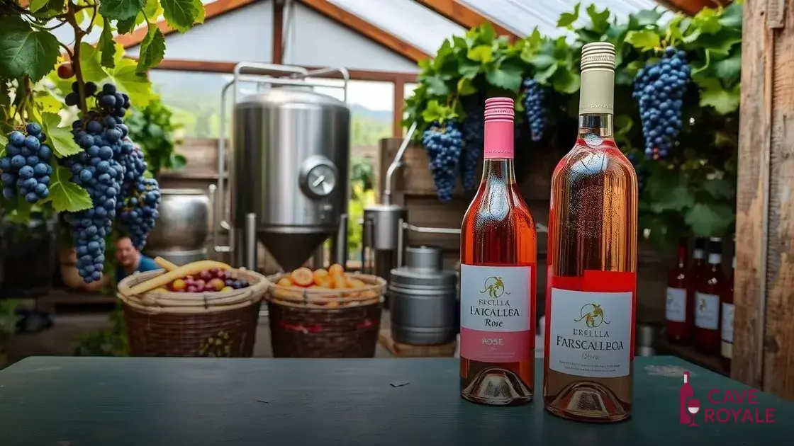 processo-de-producao-do-vinho-rose Vinho Rosé Frisante Vele Al Vento Lambrusco Dell’Emilia