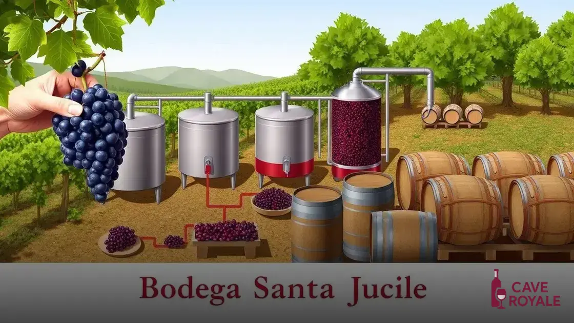 Processo de produção do vinho tinto