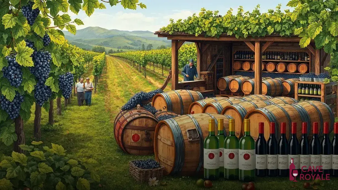 Processo de produção do vinho tinto