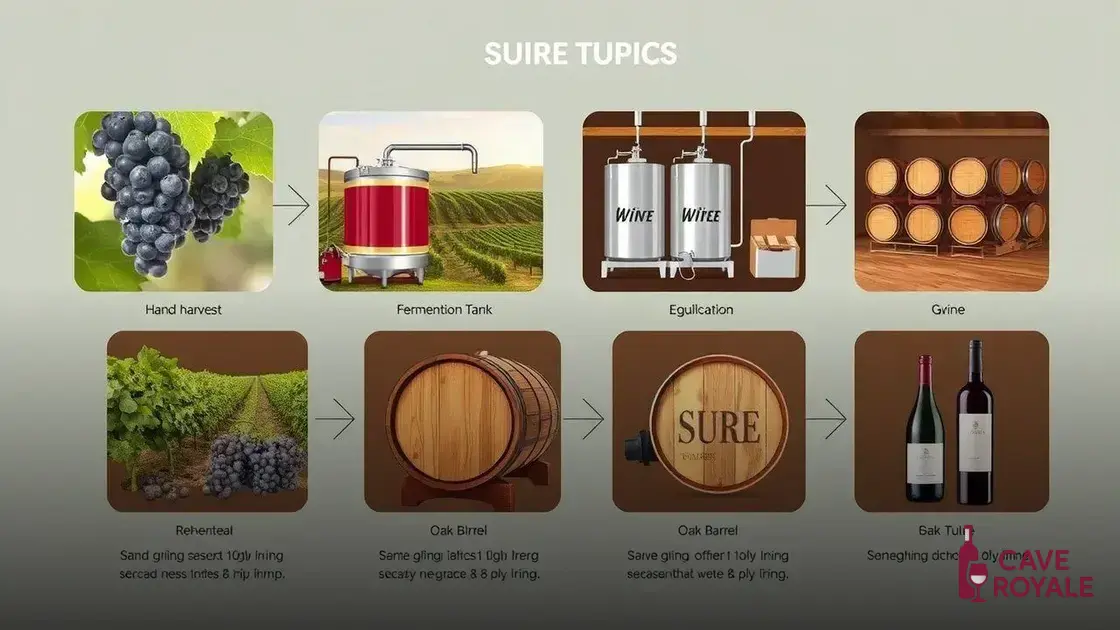 Processo de produção do vinho