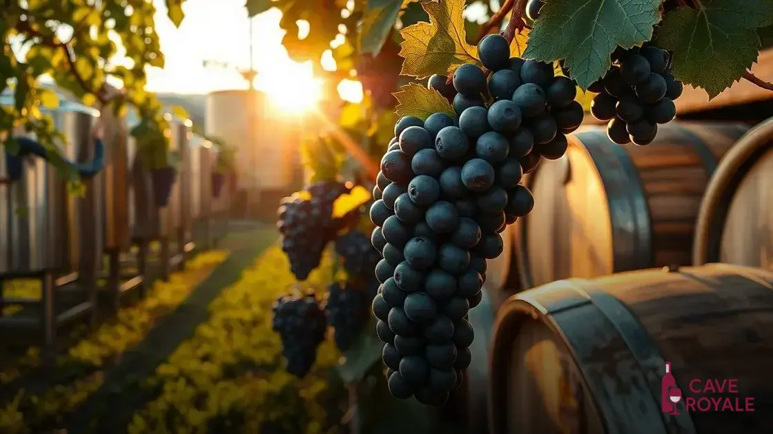 Processo de vinificação do Carménère