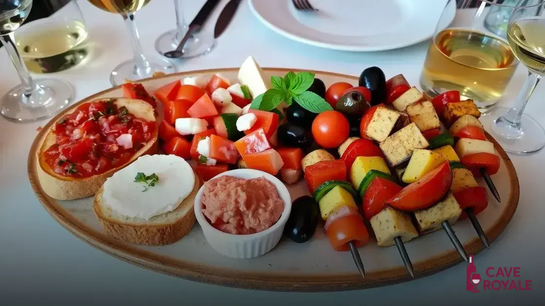 Receitas de entradas para acompanhar vinho