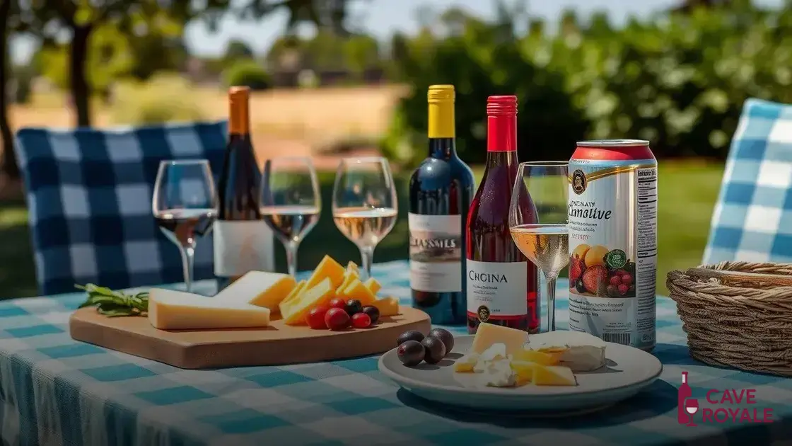 Receitas e harmonizações com vinho em lata