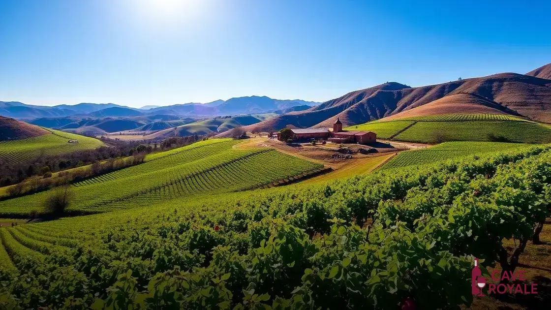 Região vinícola do Vale do Colchagua