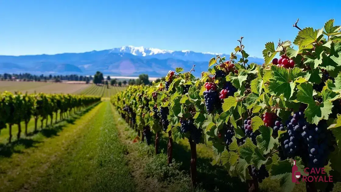 Regiões emergentes da produção de vinho