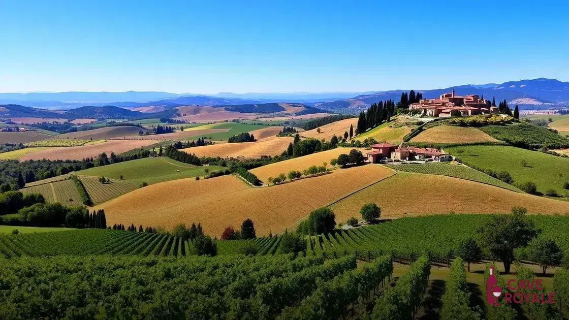 Regiões vinícolas da Toscana