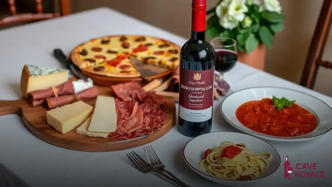 sugestoes-de-harmonizacao Vinho Tinto Italiano Rosso Di Montalcino L’america