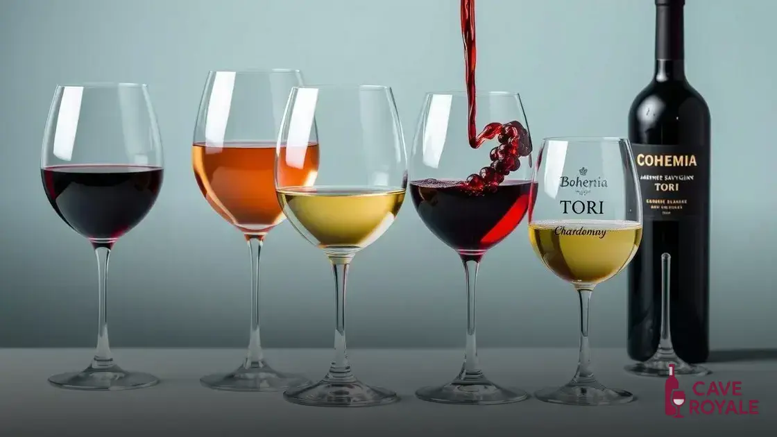 Sugestões de vinhos ideais para a taça Bohemia
