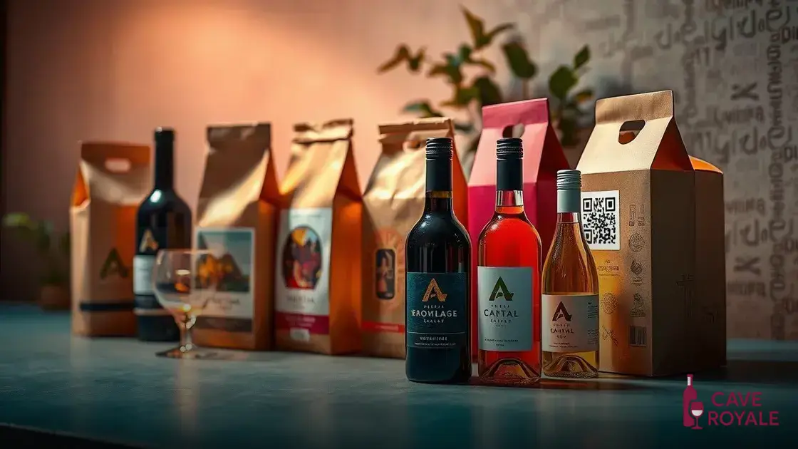 Tendências em embalagens de vinho