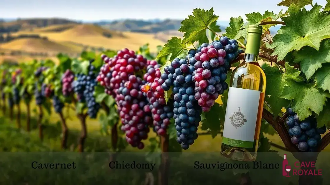 Tipos de uvas e suas características