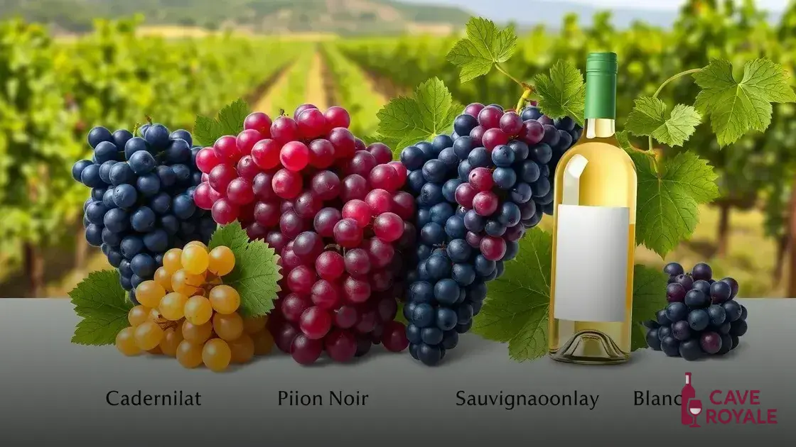 Tipos de uvas e suas características
