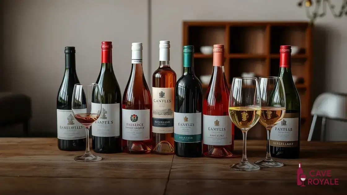 tipos de vinhos para aproveitar